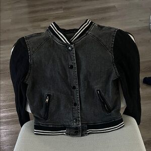 Black Denim Women's Jacket